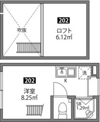 グラード平和台の物件間取画像